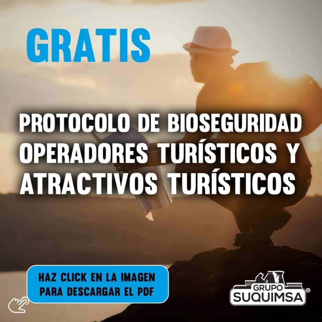Protocolo de Bioseguridad para operadores turísticos
