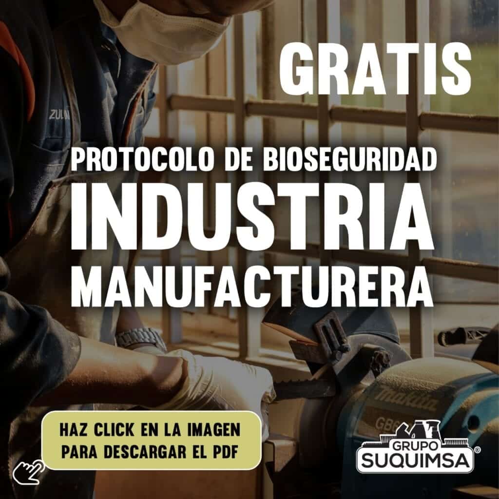 Protocolo de Bioseguridad para industria manufacturera
