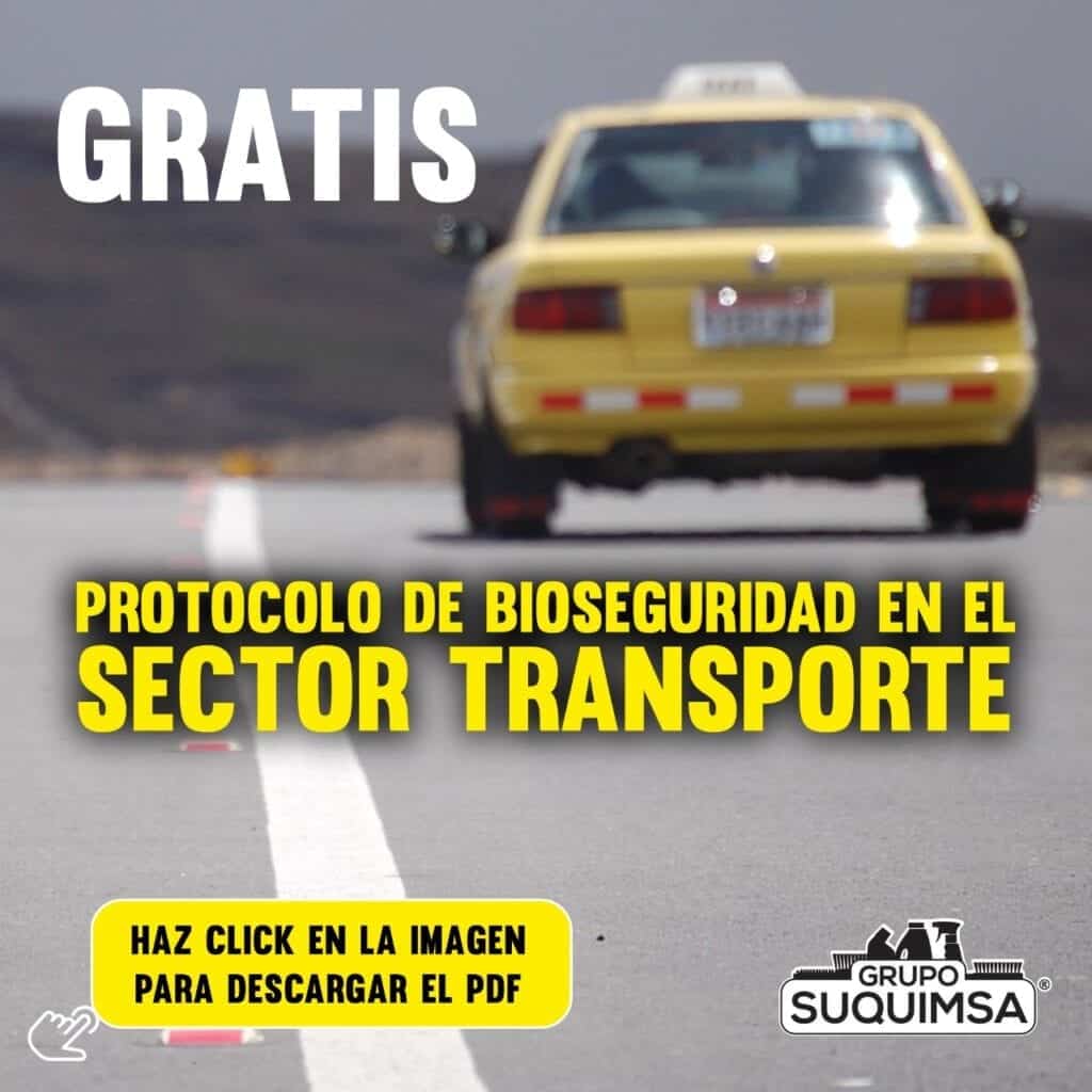 Protocolo de Bioseguridad para Sector transporte